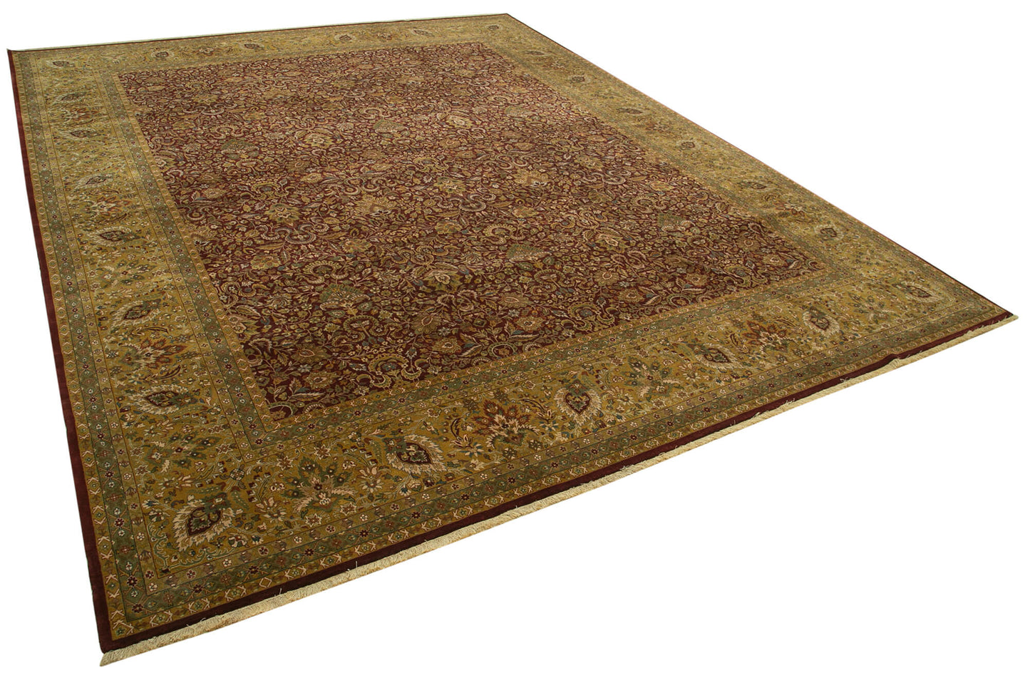 12x15 Red Oushak Rug - 35938