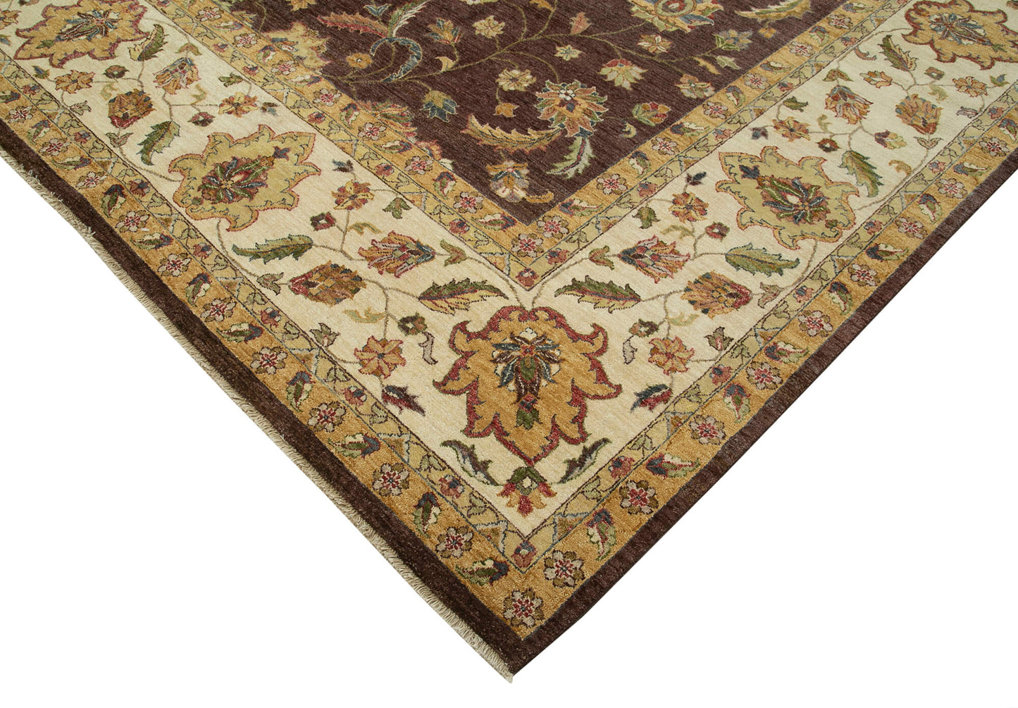 12x18 Beige Oushak Rug - 35939