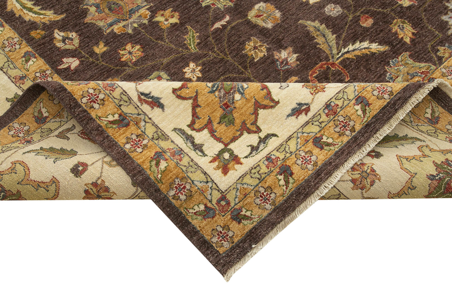 12x18 Beige Oushak Rug - 35939