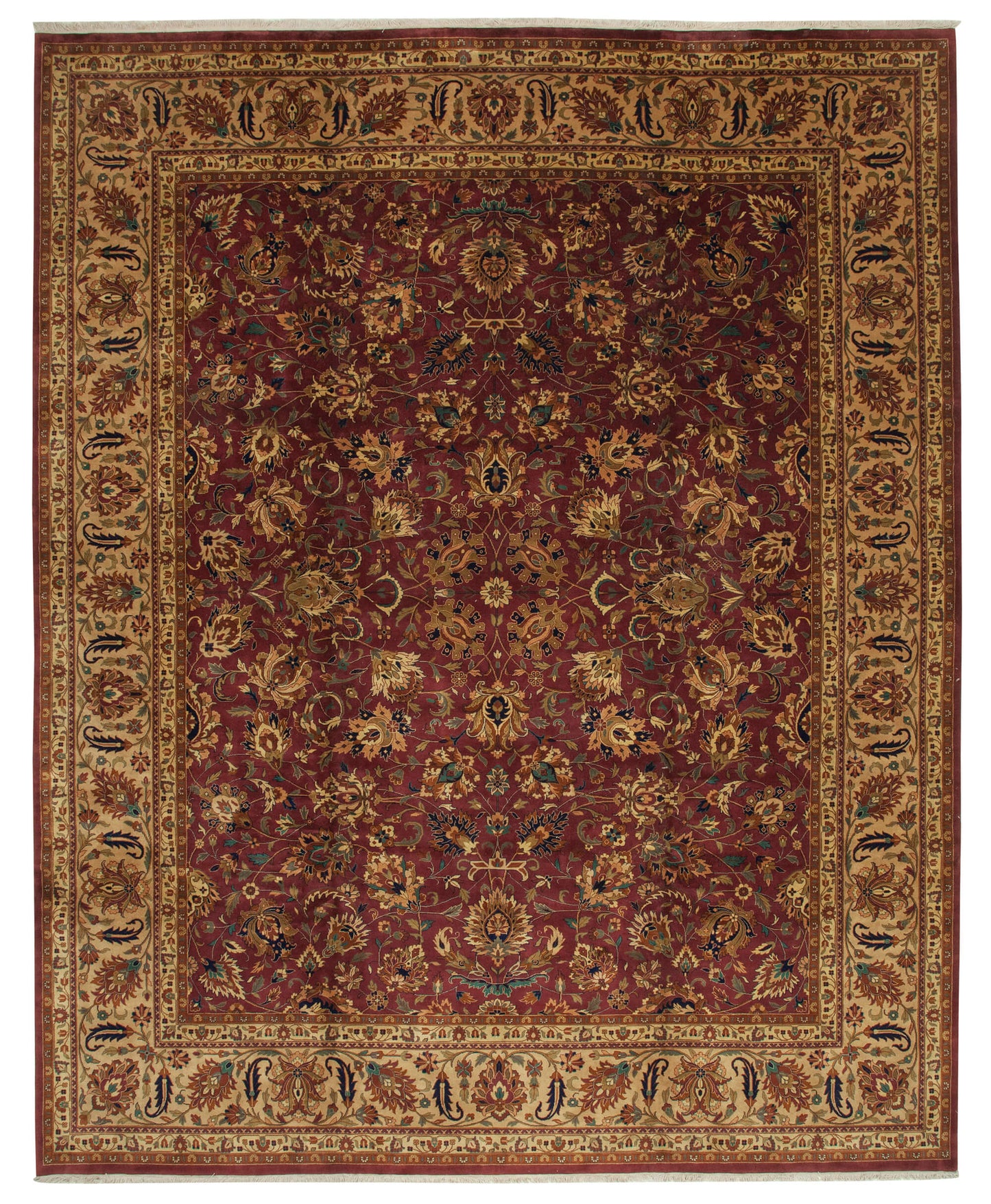 12x15 Red Oushak Rug - 35941