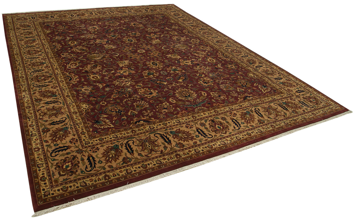 12x15 Red Oushak Rug - 35941