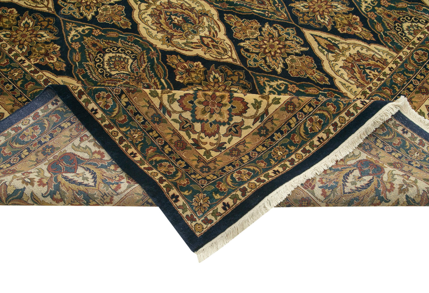 13x20 Beige Oushak Rug - 35943