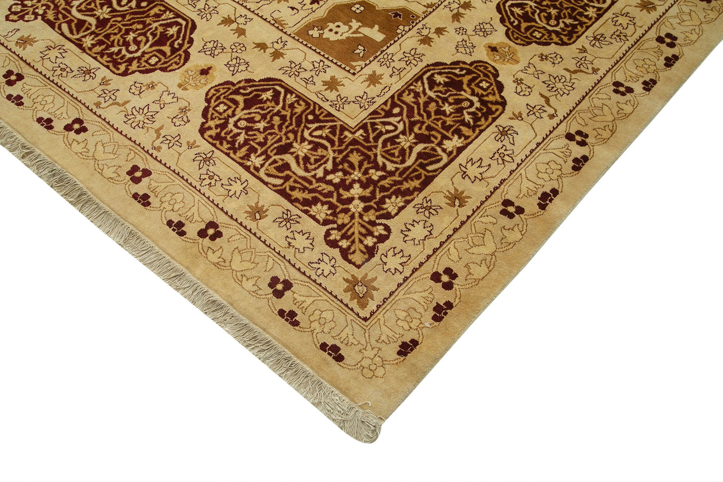 12x15 Beige Oushak Rug - 35947