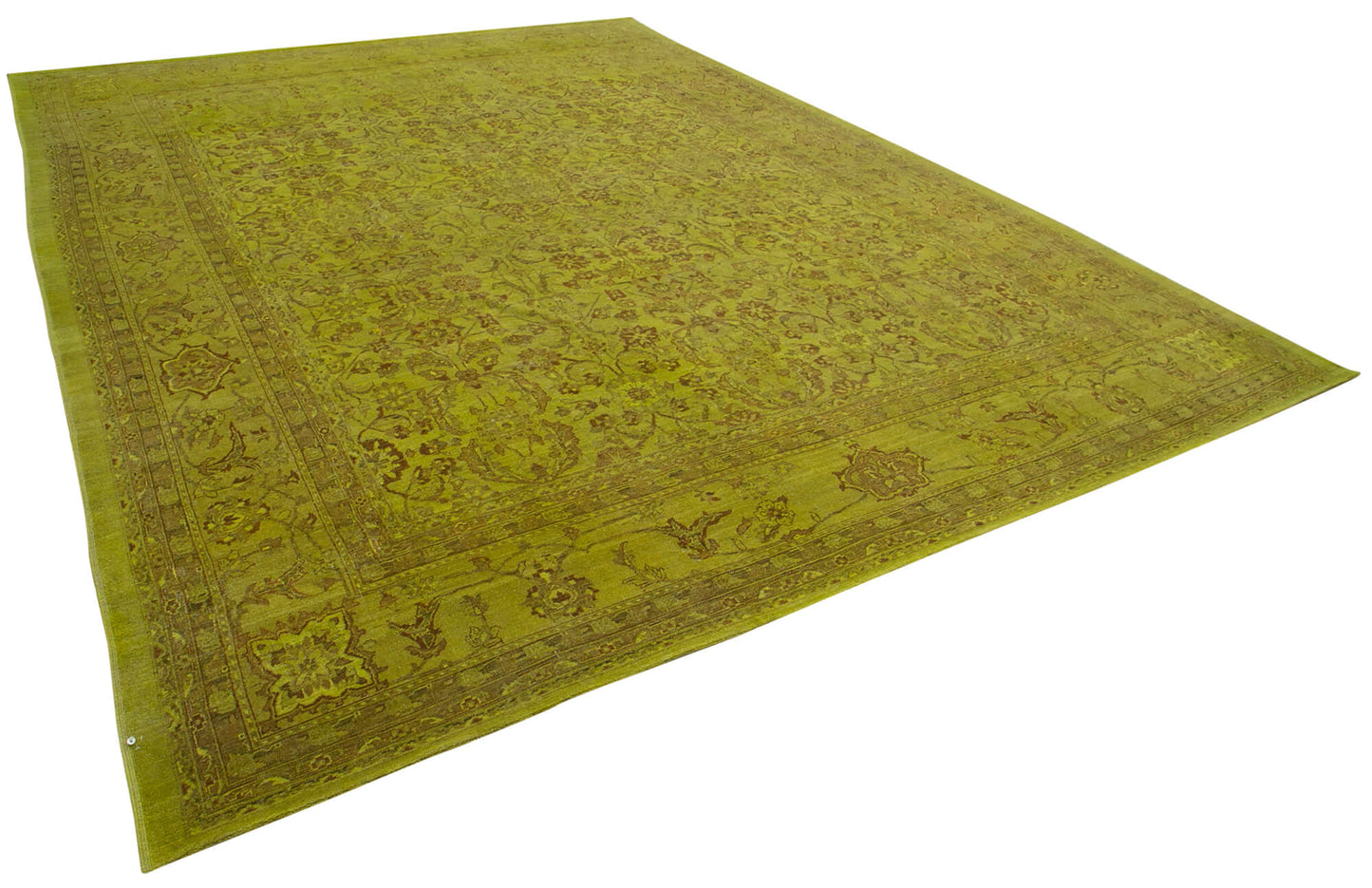 14x18 Yellow Oushak Rug - 35952