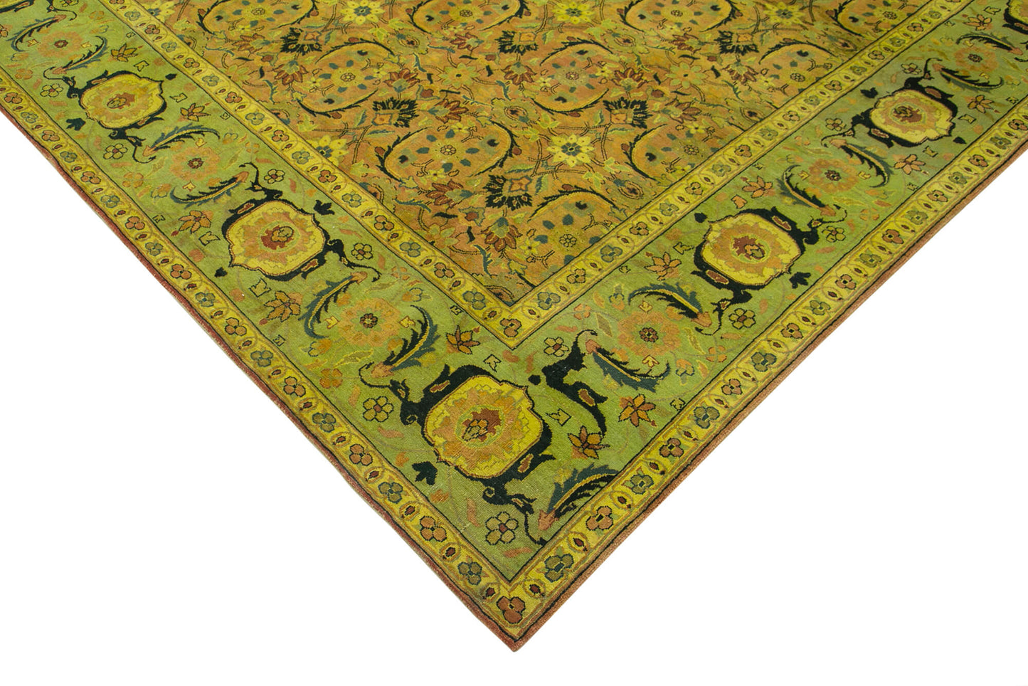 14x18 Green Oushak Rug - 35953