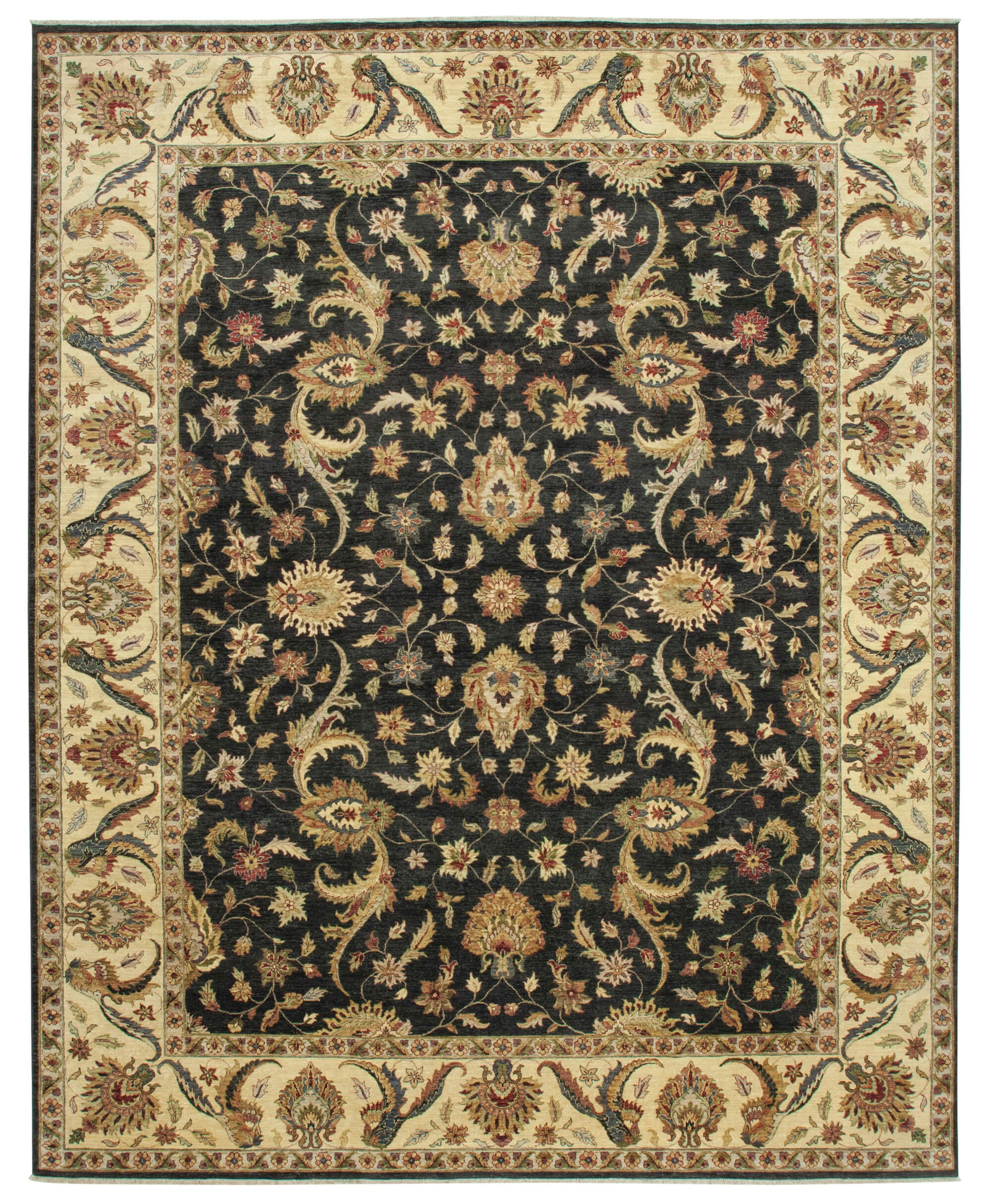 12x15 Beige Oushak Rug - 35955