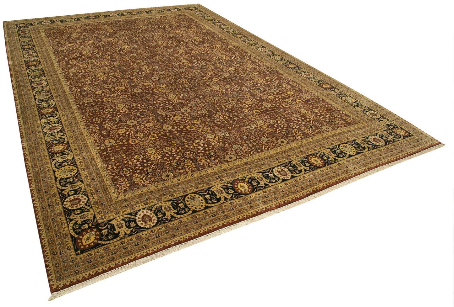 12x18 Beige Oushak Rug - 35956