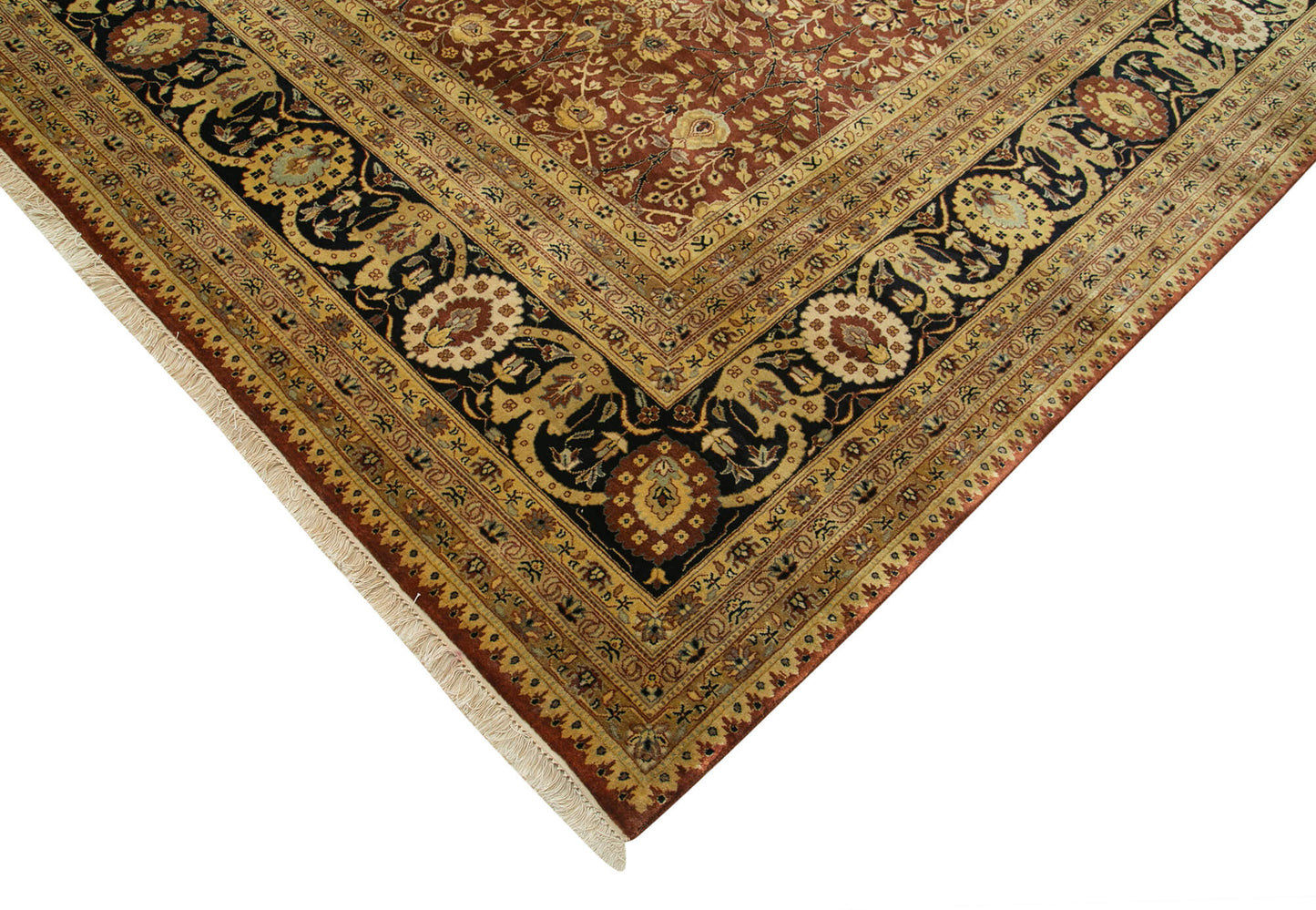 12x18 Beige Oushak Rug - 35956