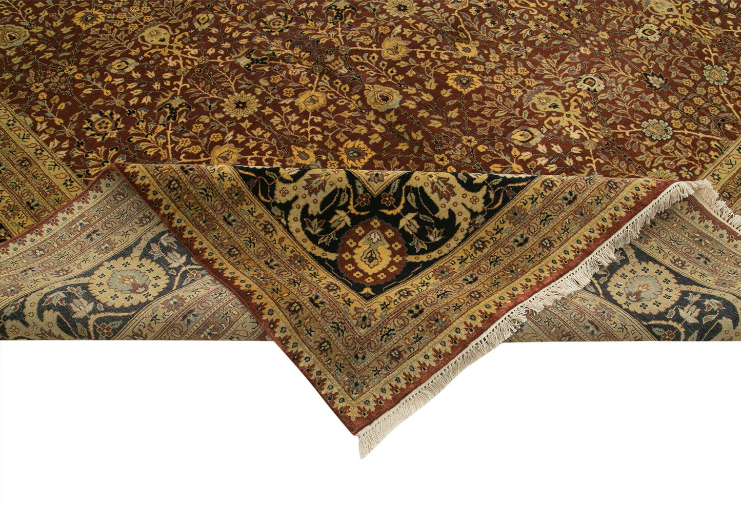 12x18 Beige Oushak Rug - 35956