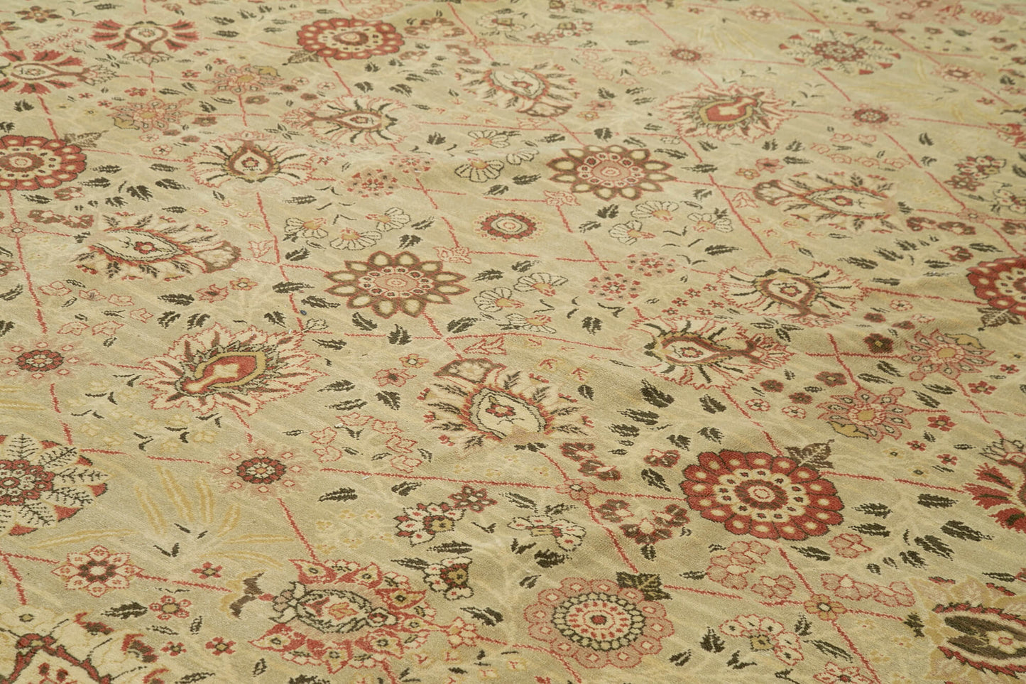 12x16 Beige Oushak Rug - 35960