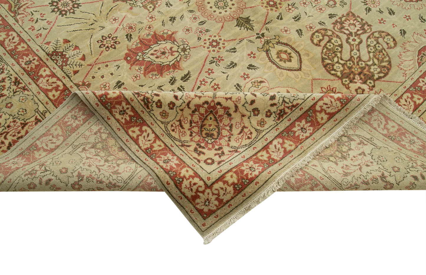 12x16 Beige Oushak Rug - 35960