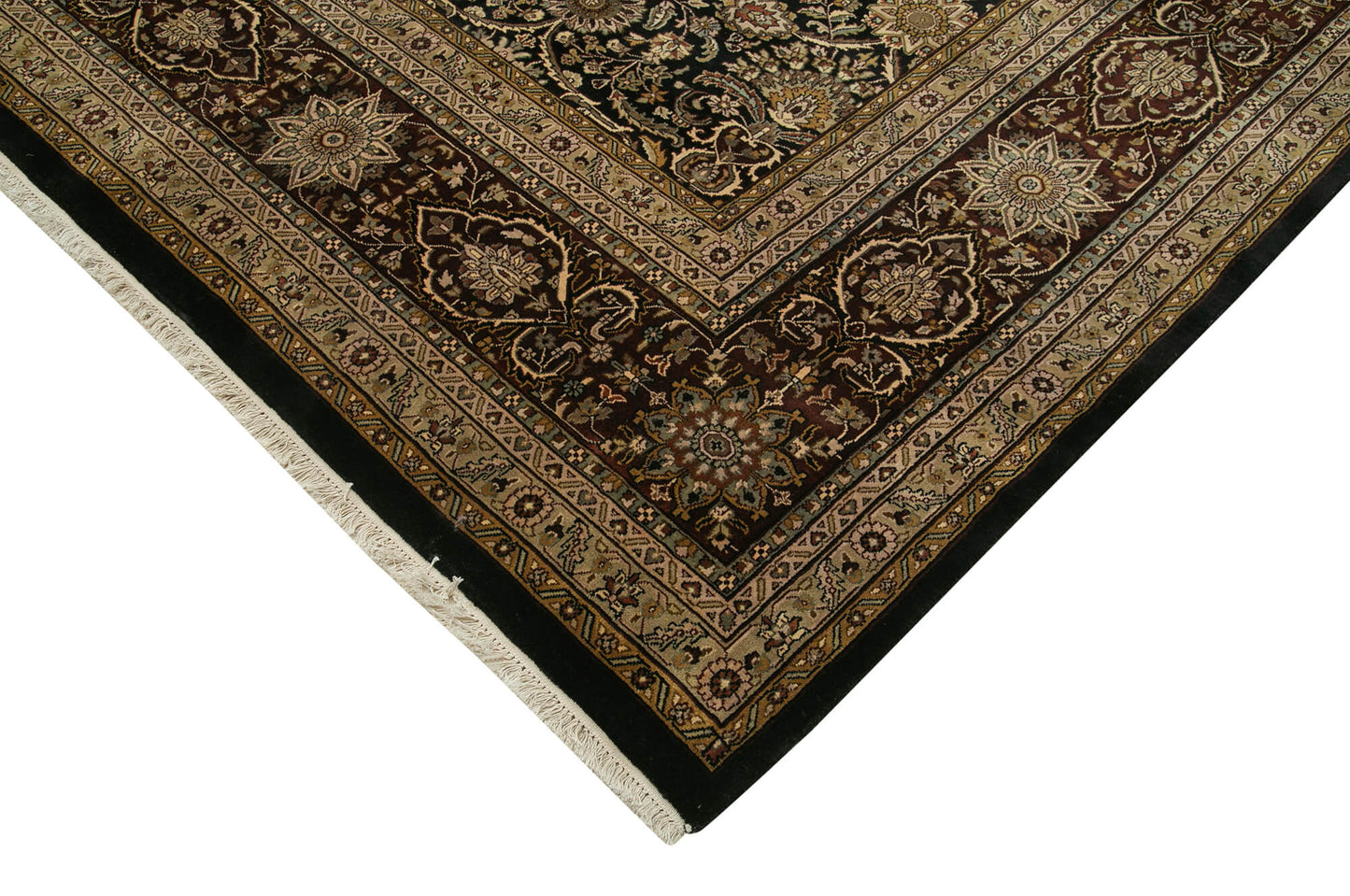 12x15 Black Oushak Rug - 35963