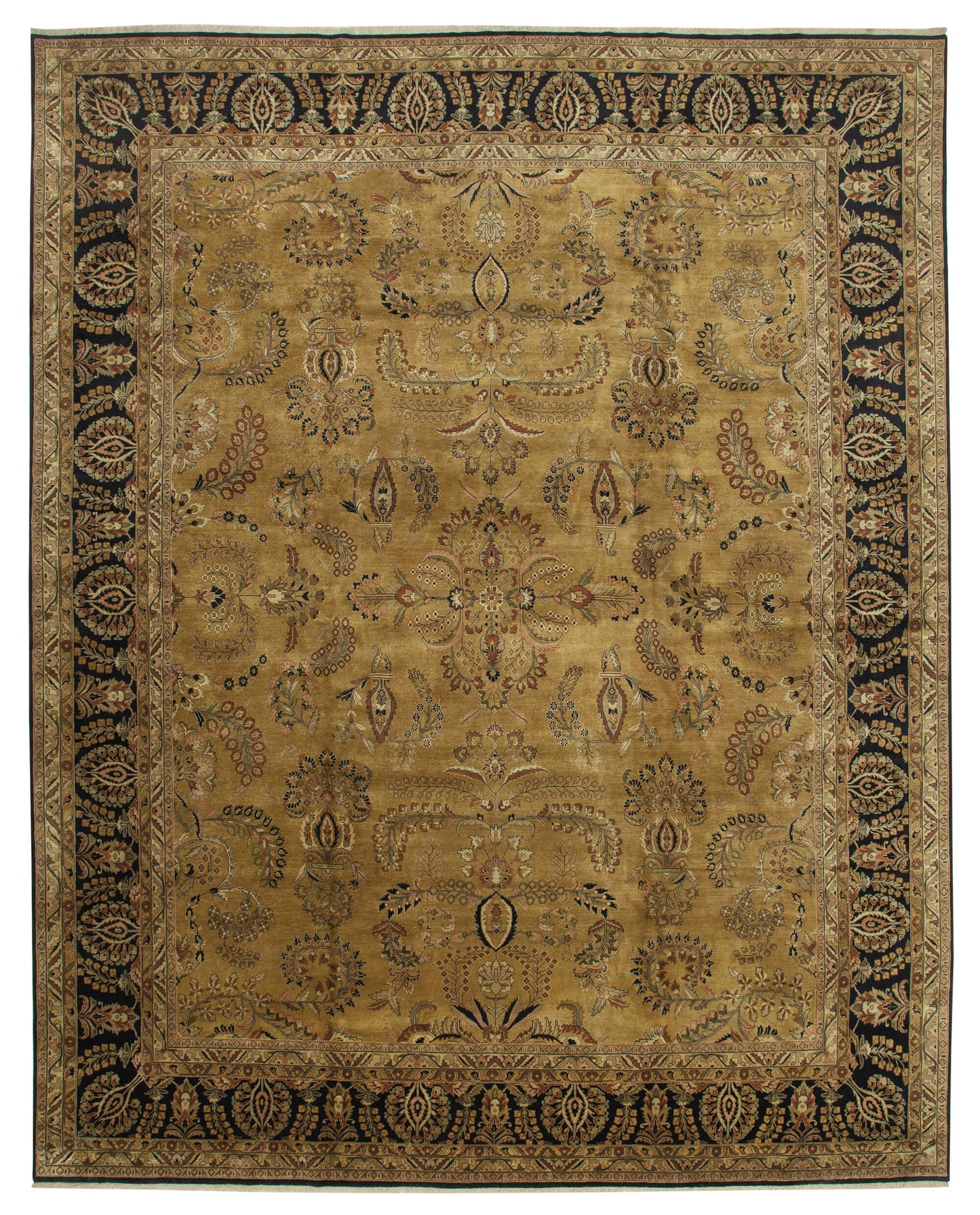 12x15 Beige Oushak Rug - 35964