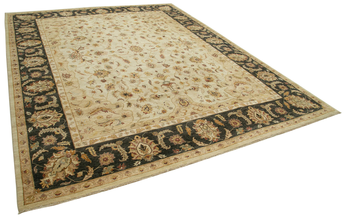 12x15 Beige Oushak Rug - 35966