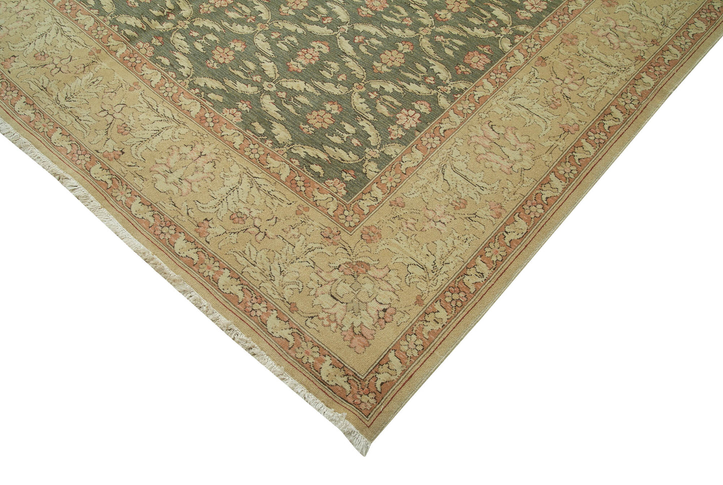 12x15 Beige Oushak Rug - 35967