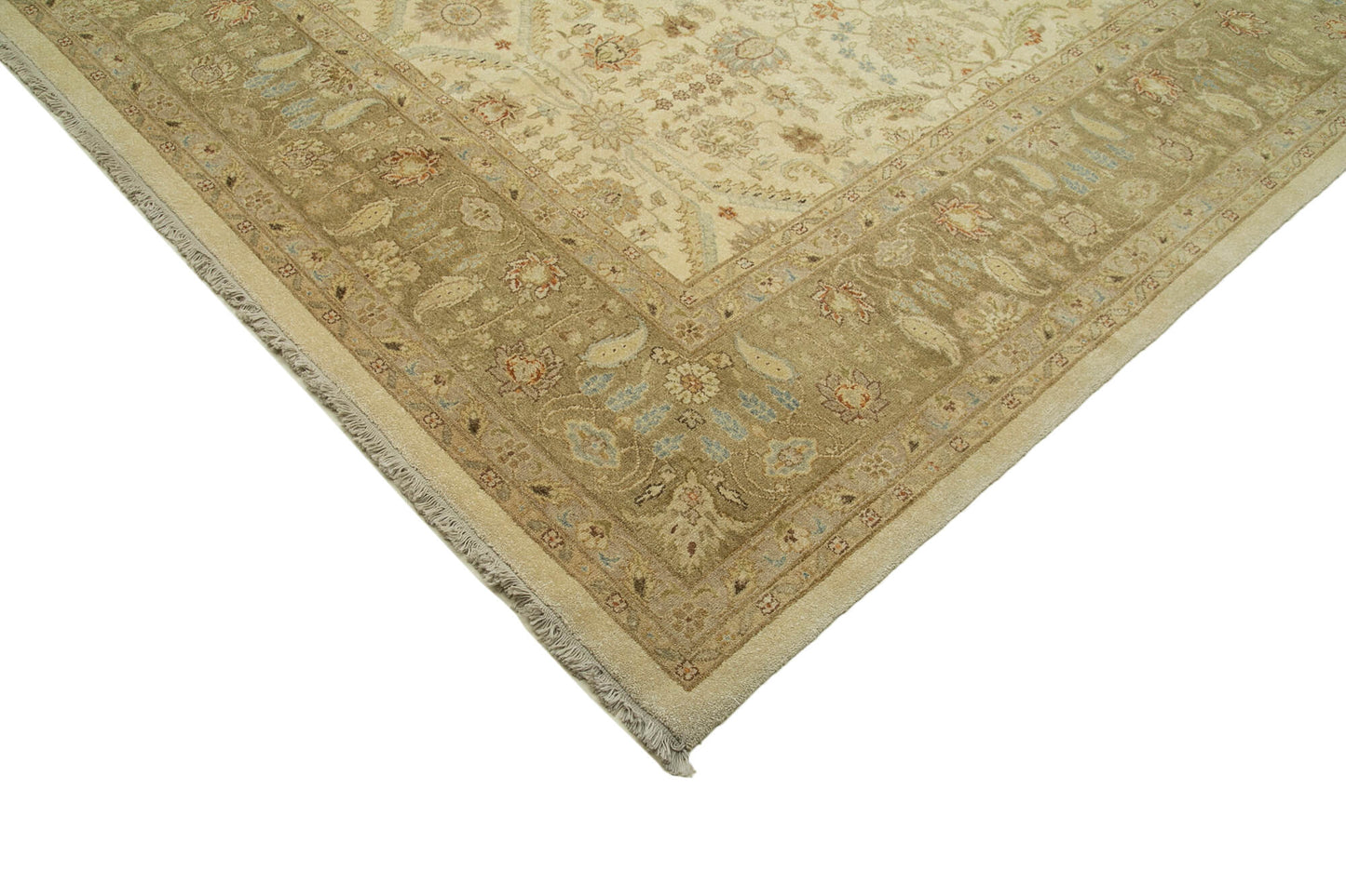 12x18 Beige Oushak Rug - 35969