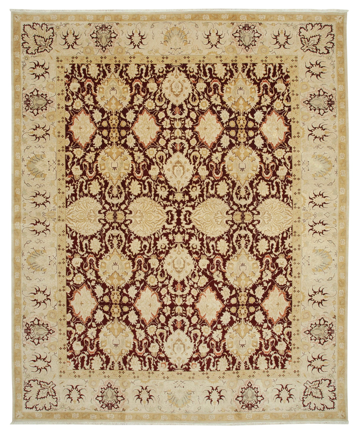 12x15 Beige Oushak Rug - 35970