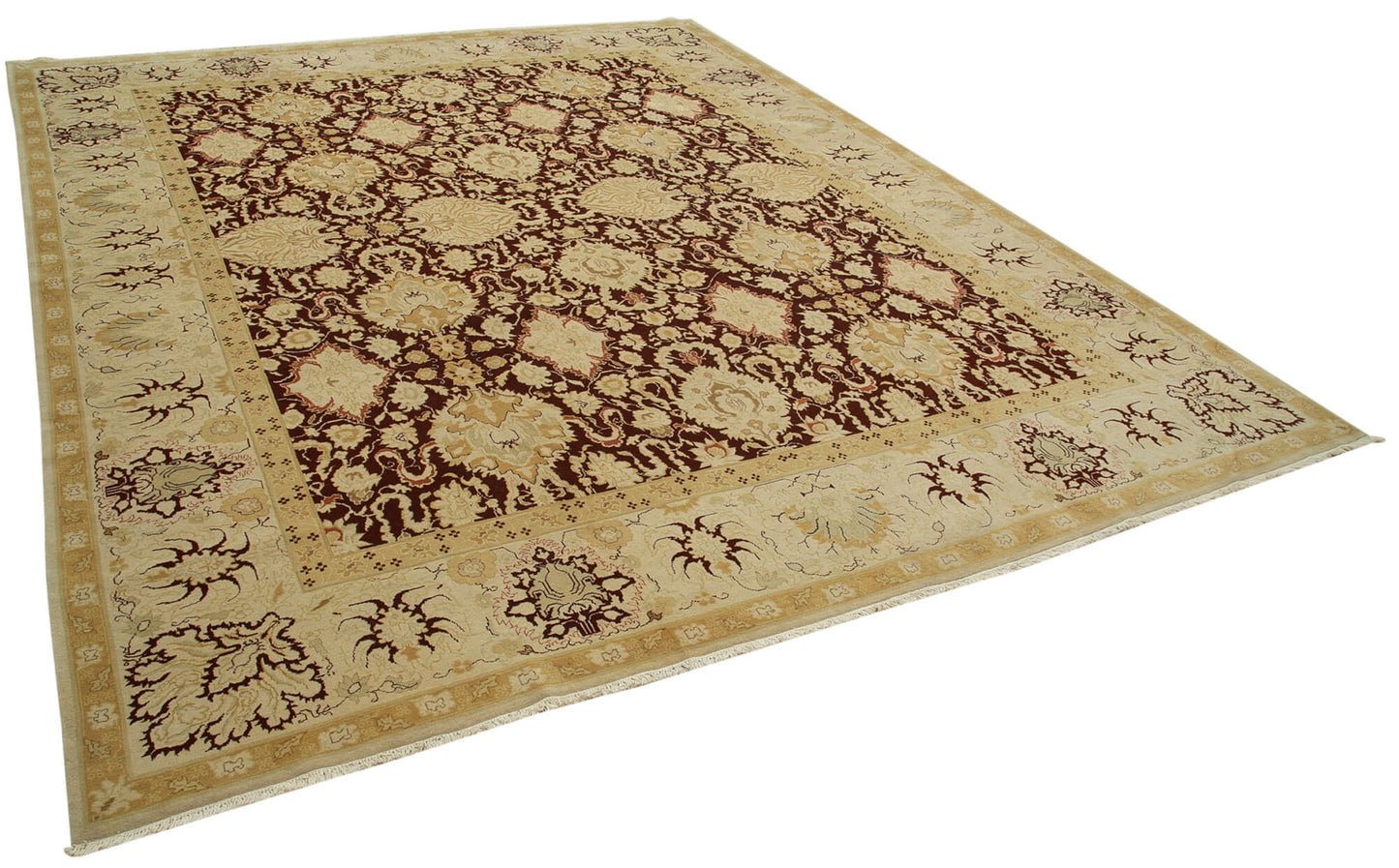 12x15 Beige Oushak Rug - 35970