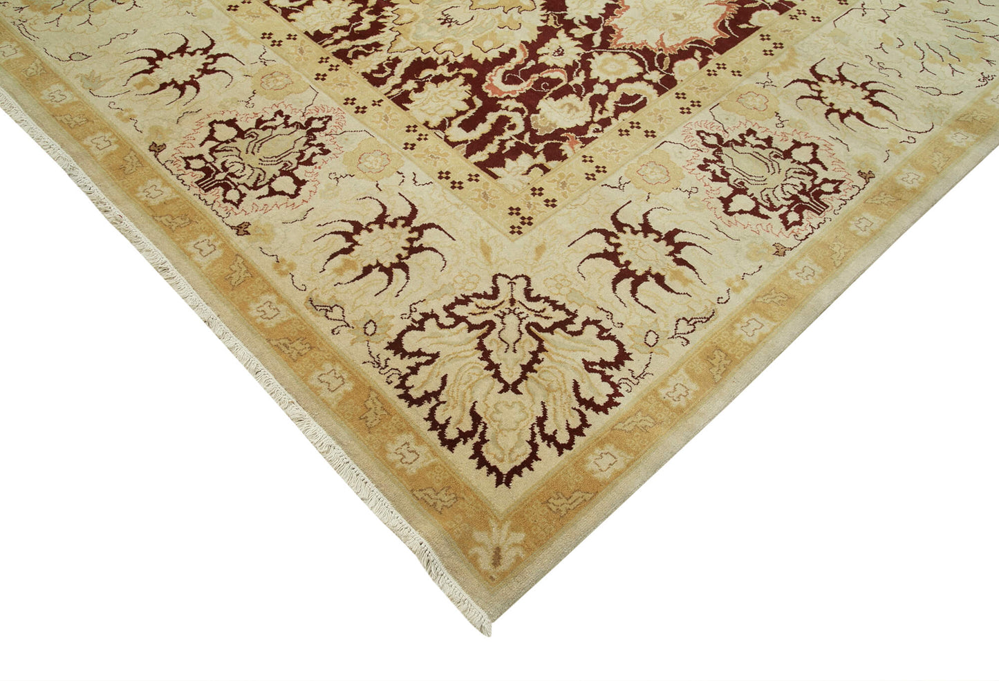 12x15 Beige Oushak Rug - 35970