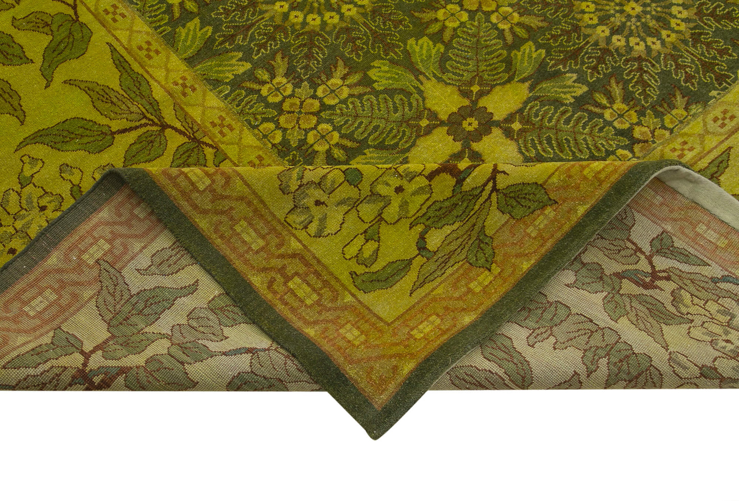 12x17 Yellow Oushak Rug - 35974