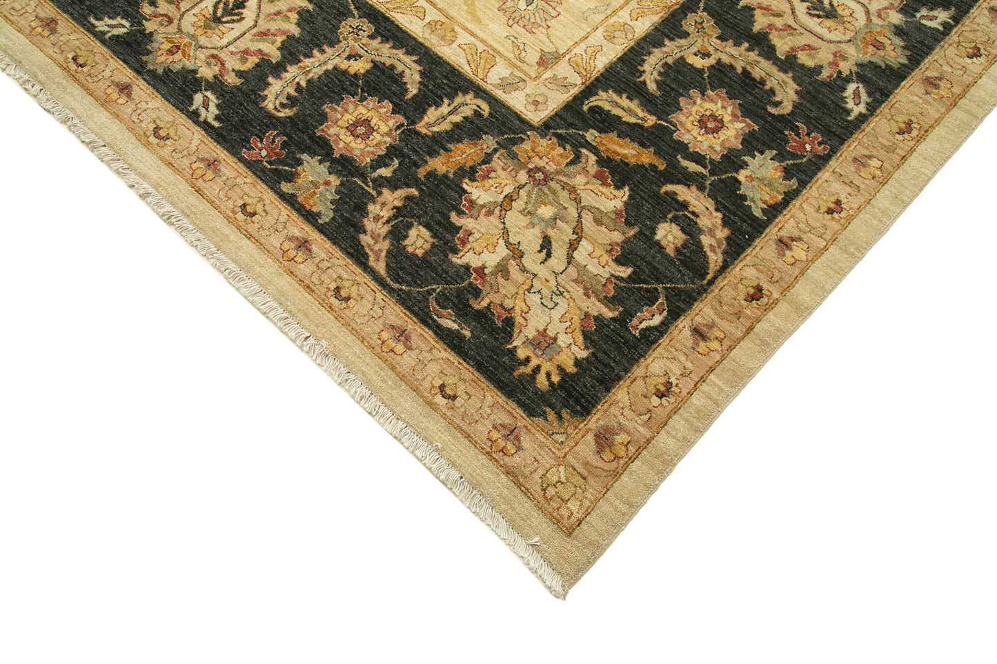 12x18 Beige Oushak Rug - 35975