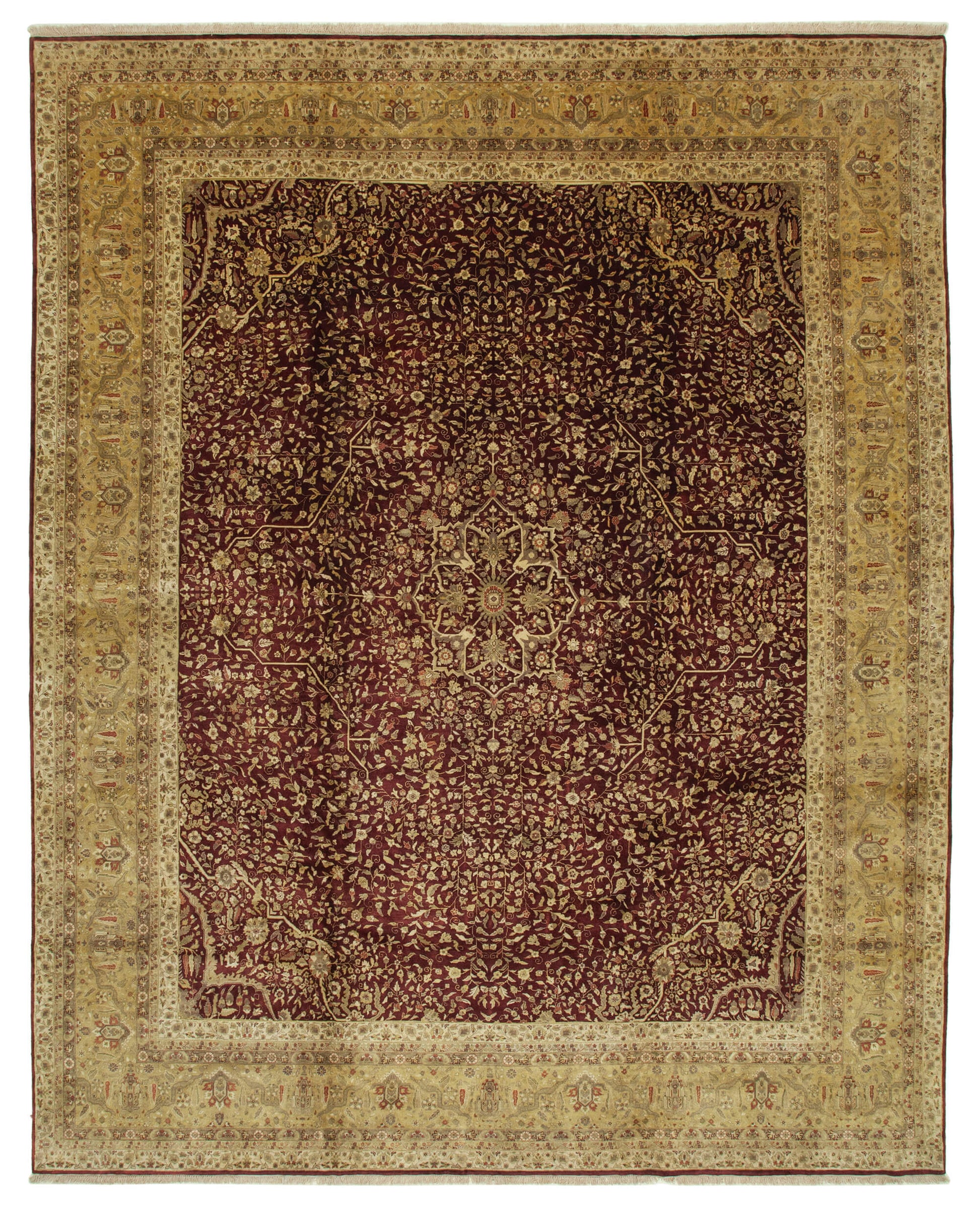 12x15 Red Oushak Rug - 35976