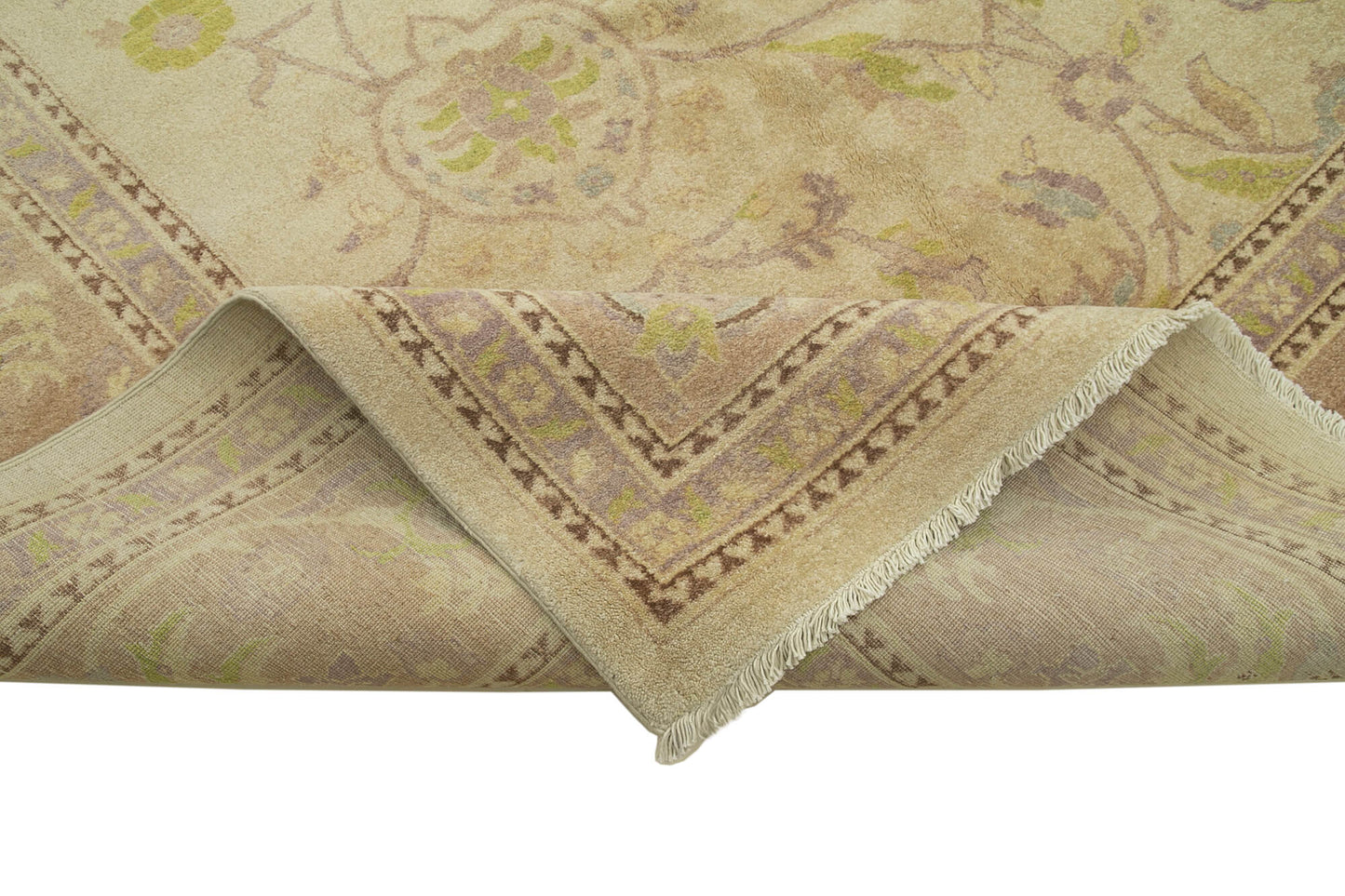 12x18 Beige Oushak Rug - 35978