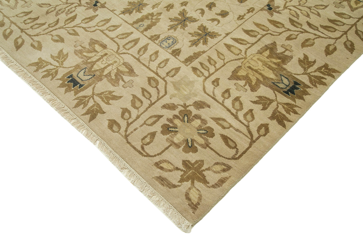 12x14 Beige Oushak Rug - 35984