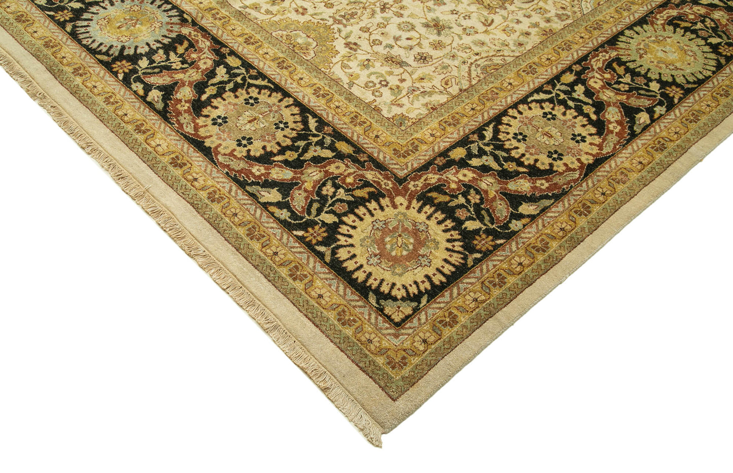 12x15 Beige Oushak Rug - 35988