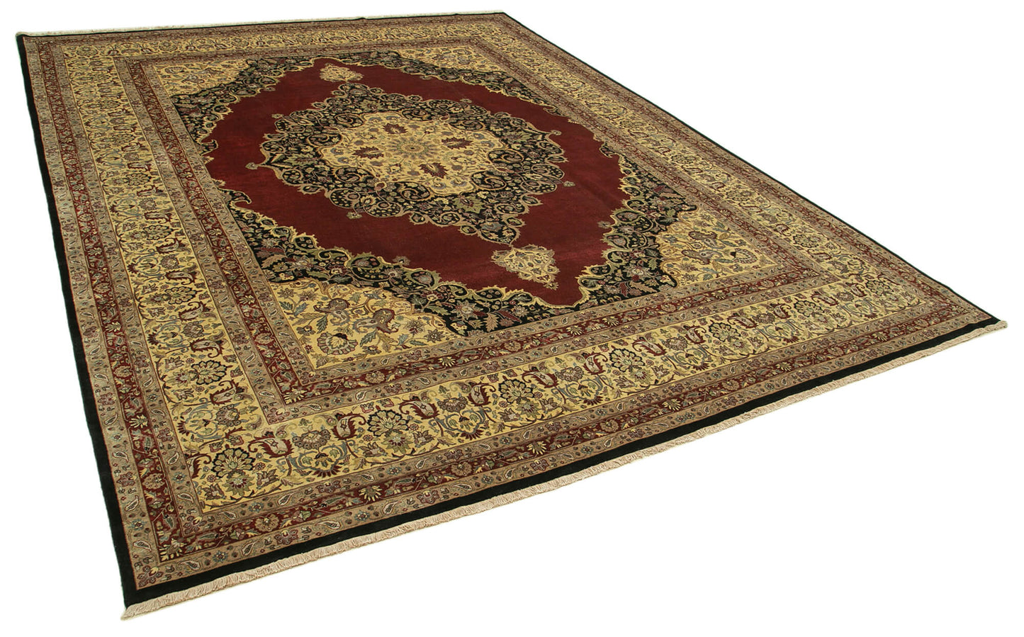 12x15 Beige Oushak Rug - 35989