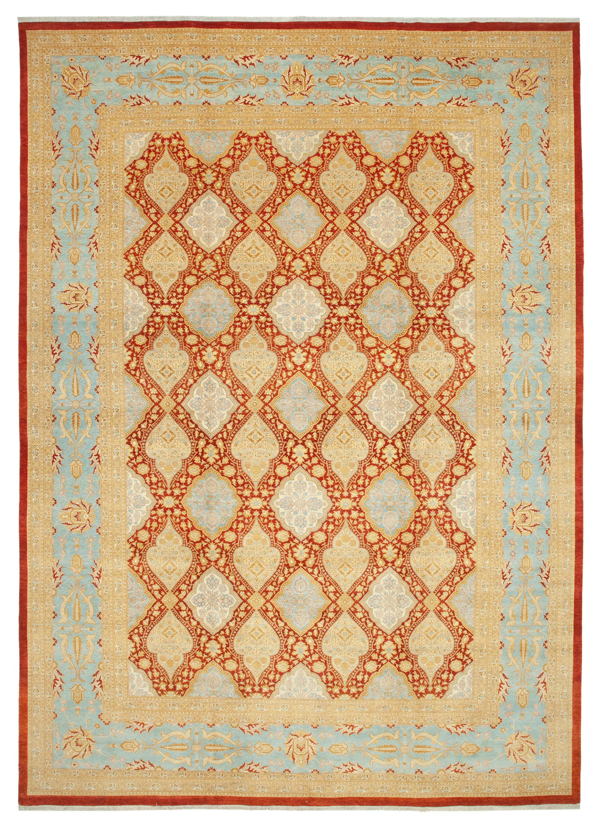 12x17 Yellow Oushak Rug - 35990