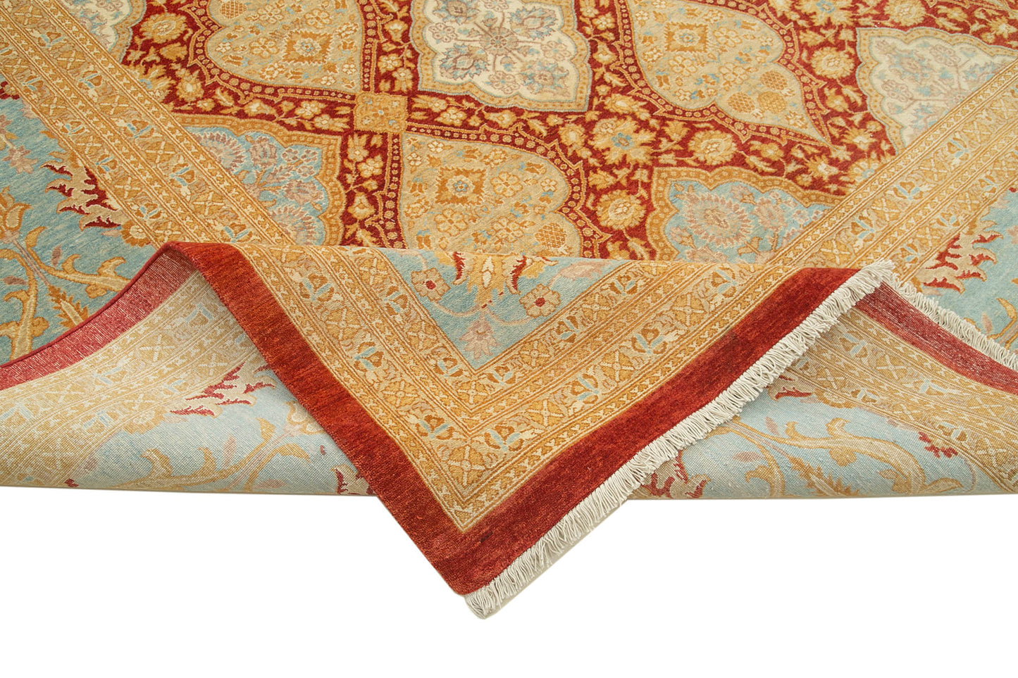 12x17 Yellow Oushak Rug - 35990