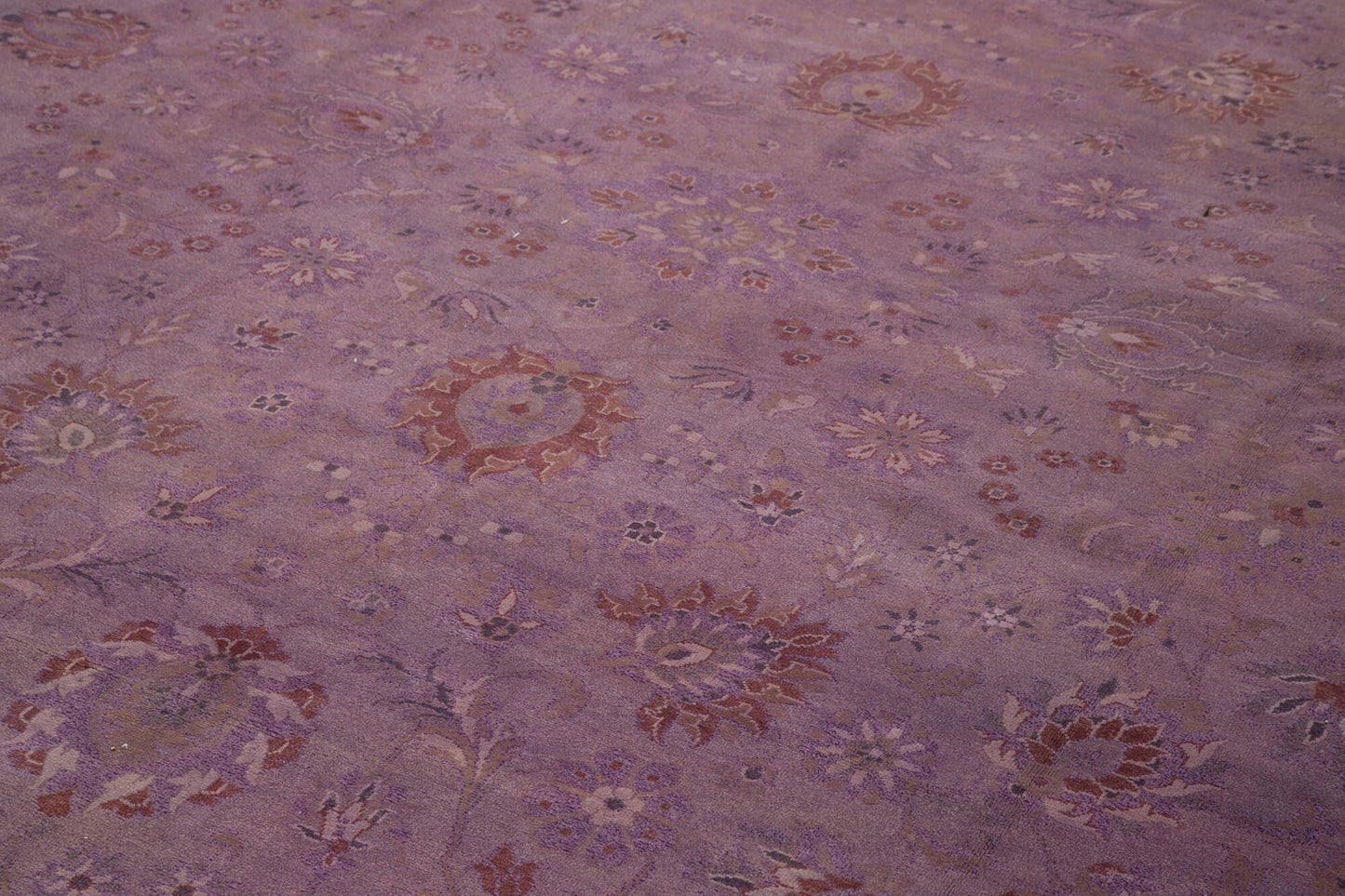 13x17 Purple Oushak Rug - 35997