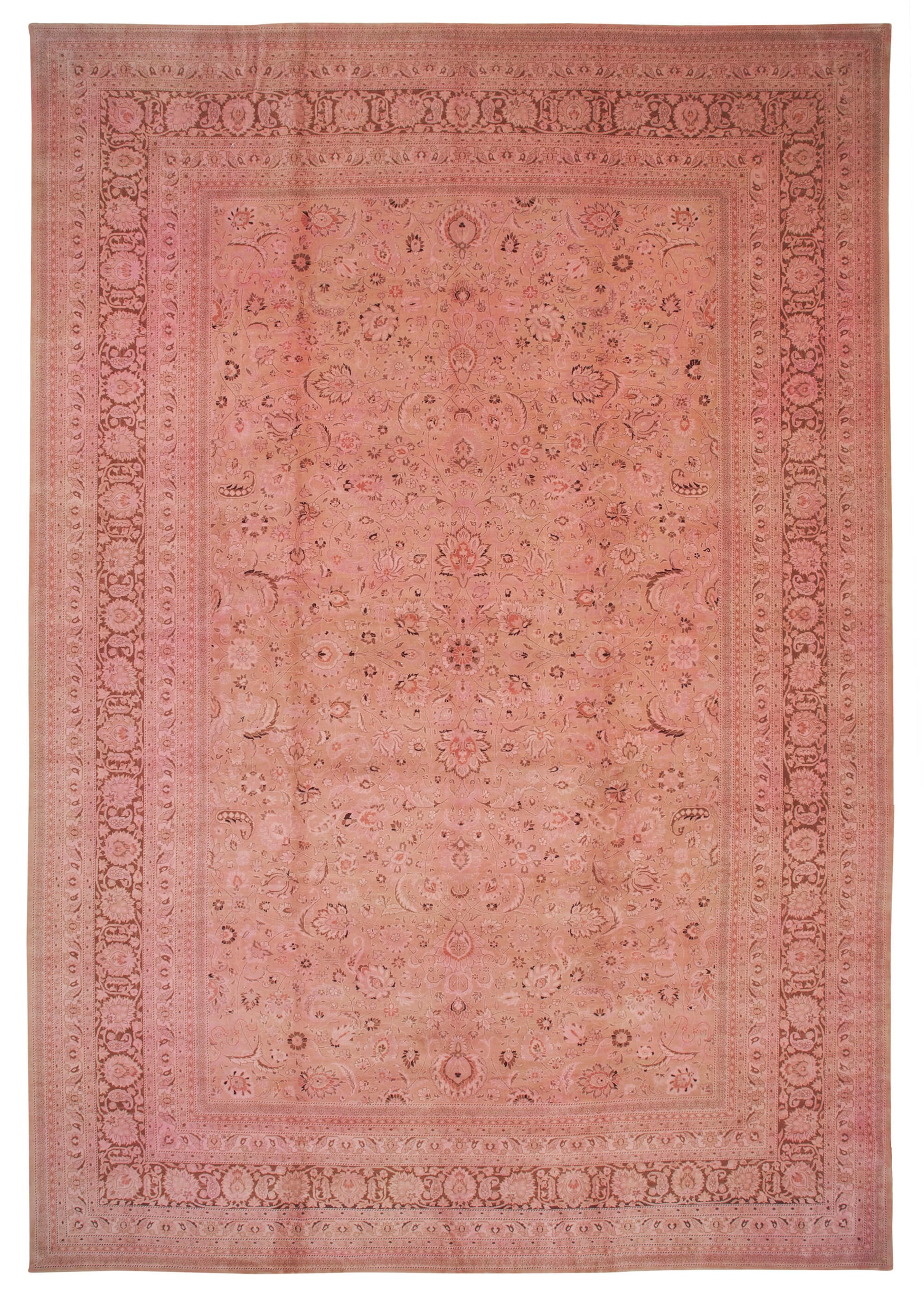 13x19 Pink Oushak Rug - 35998