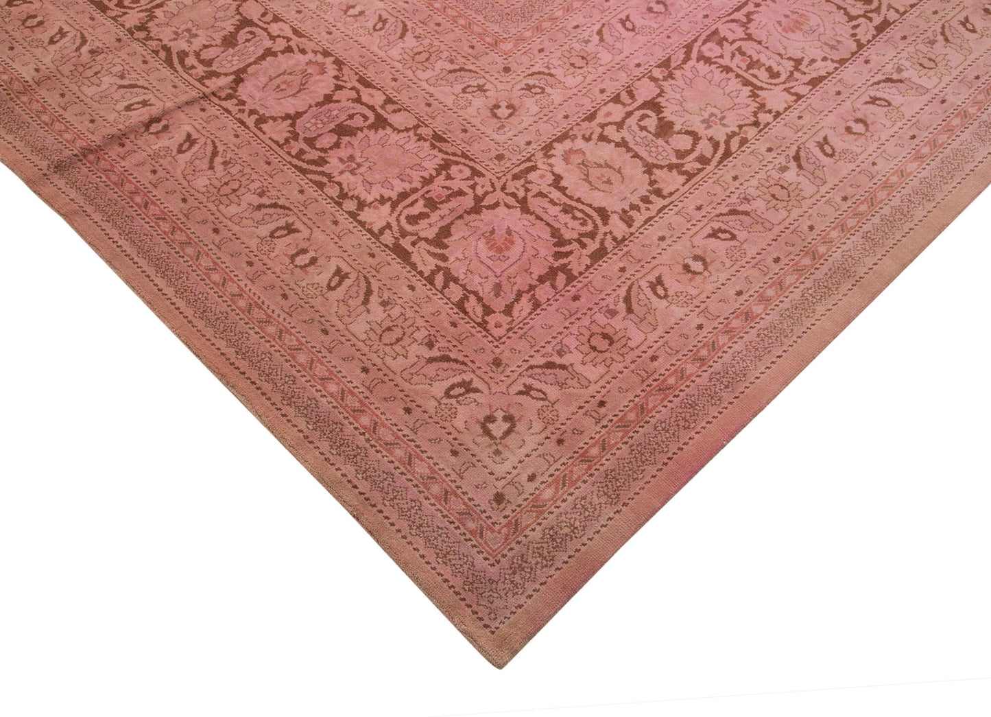 13x19 Pink Oushak Rug - 35998