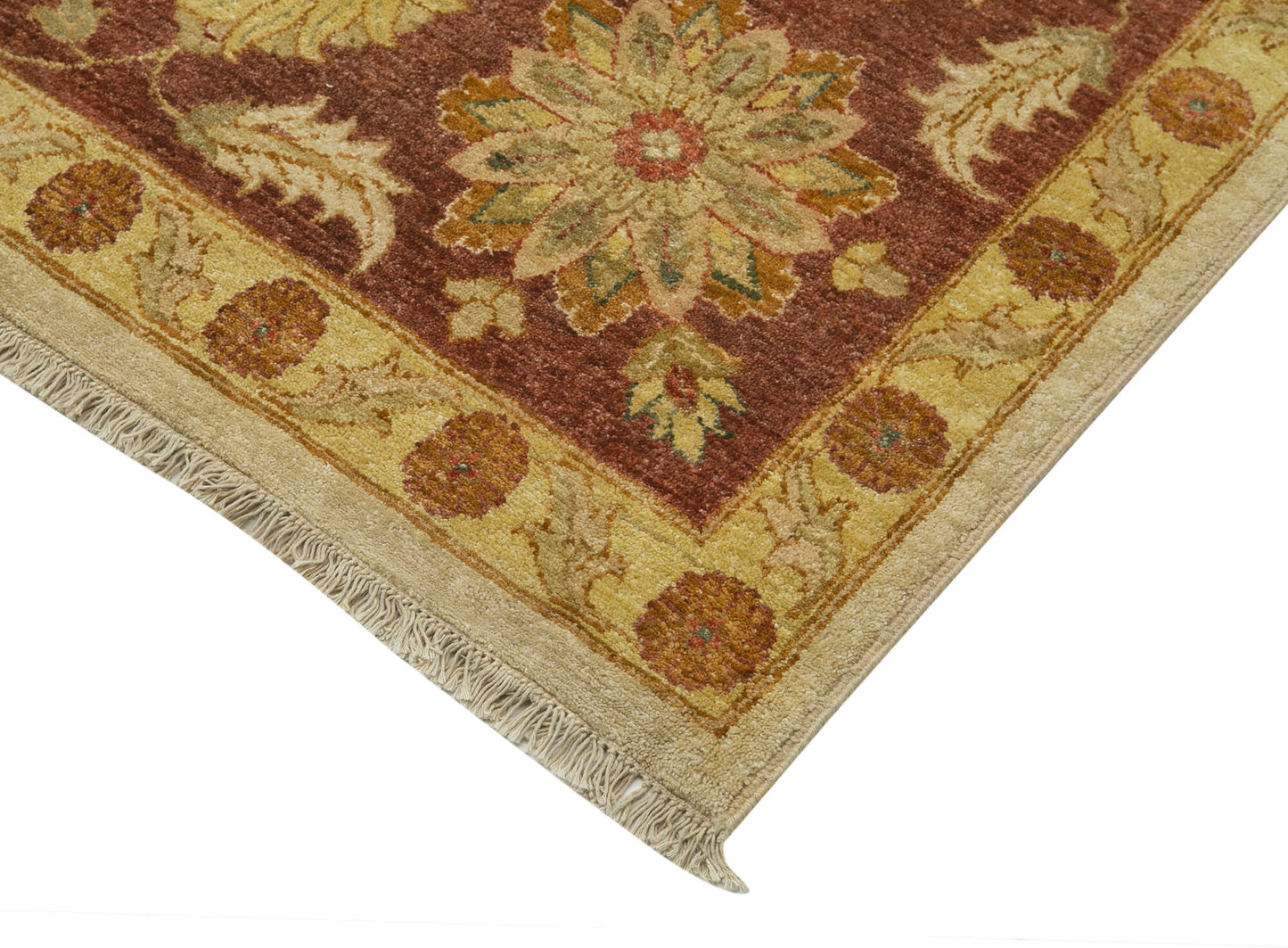 12x18 Beige Oushak Rug - 36006