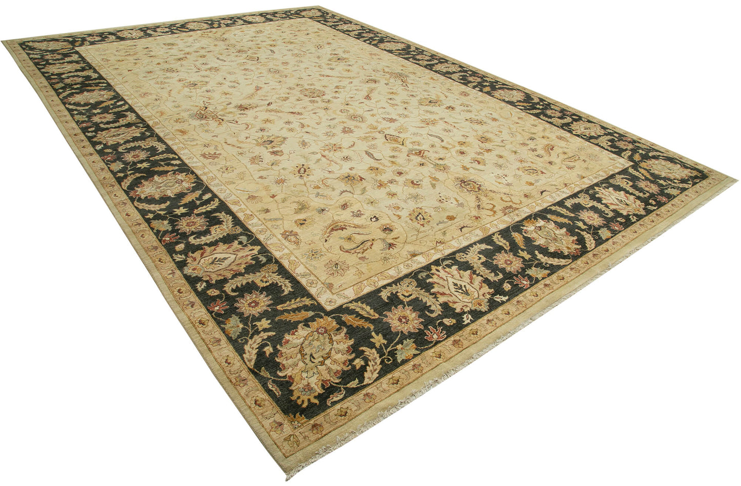 14x20 Beige Oushak Rug - 36010