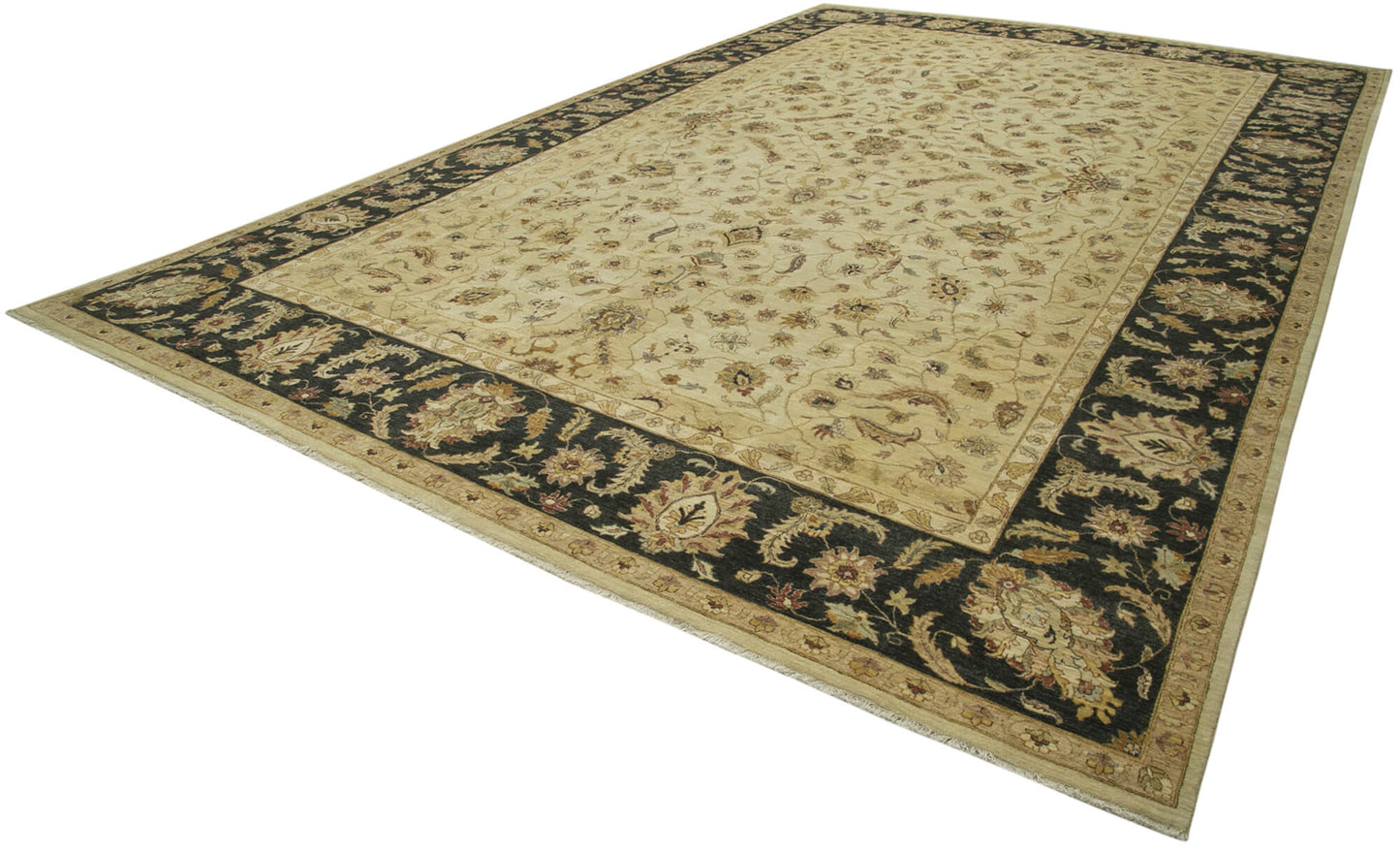 14x20 Beige Oushak Rug - 36010