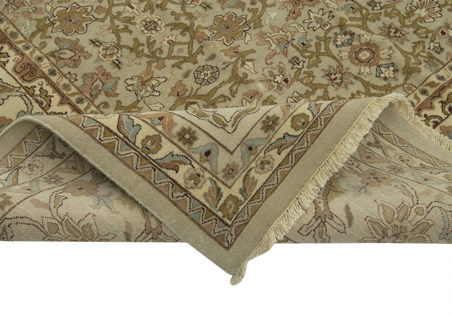 12x18 Beige Oushak Rug - 36011