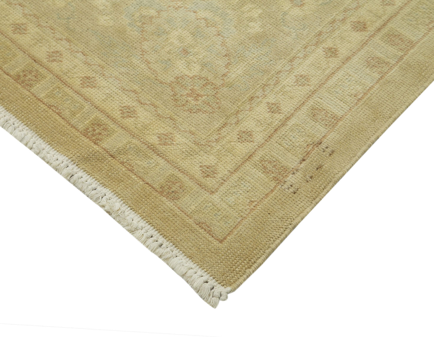 13x18 Beige Oushak Rug - 36013