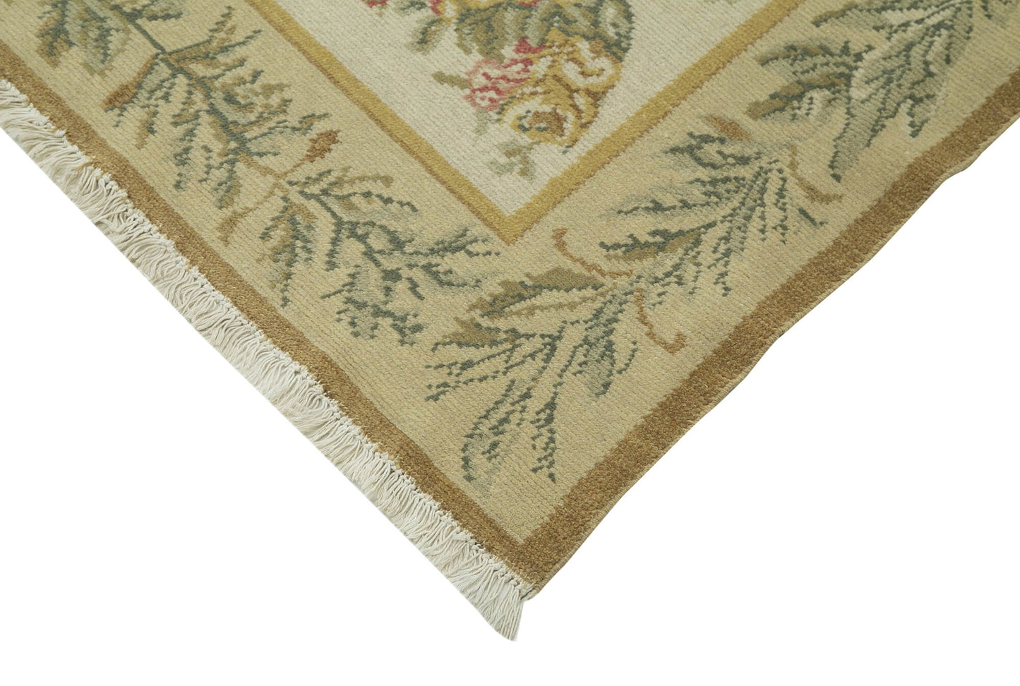 12x15 Beige Oushak Rug - 36014