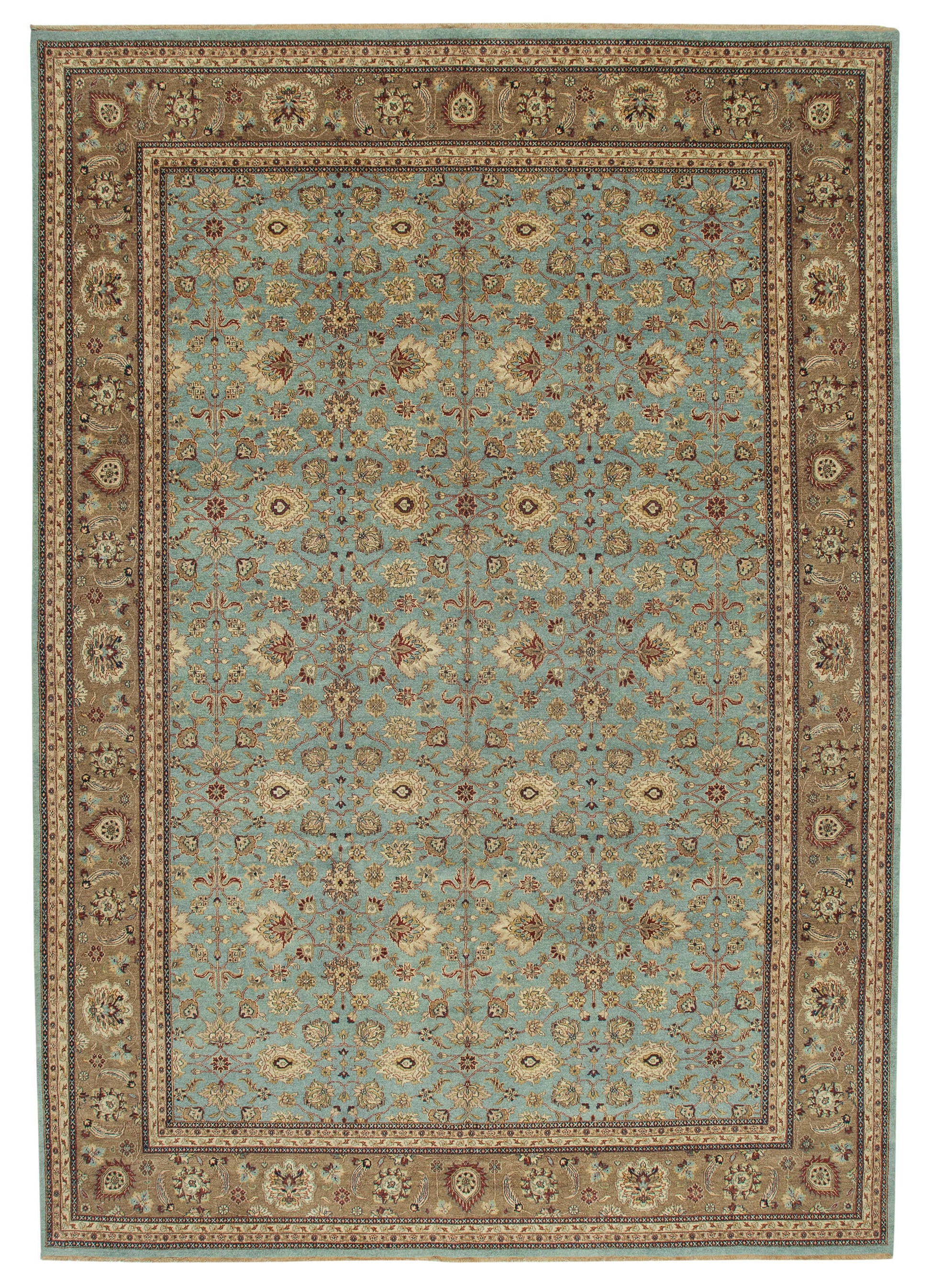 11x15 Brown Oushak Rug - 36015