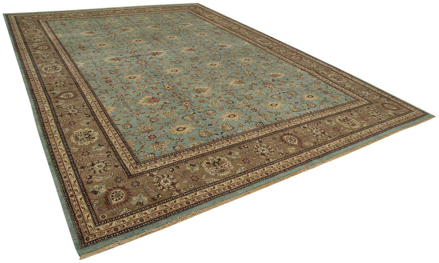 11x15 Brown Oushak Rug - 36015