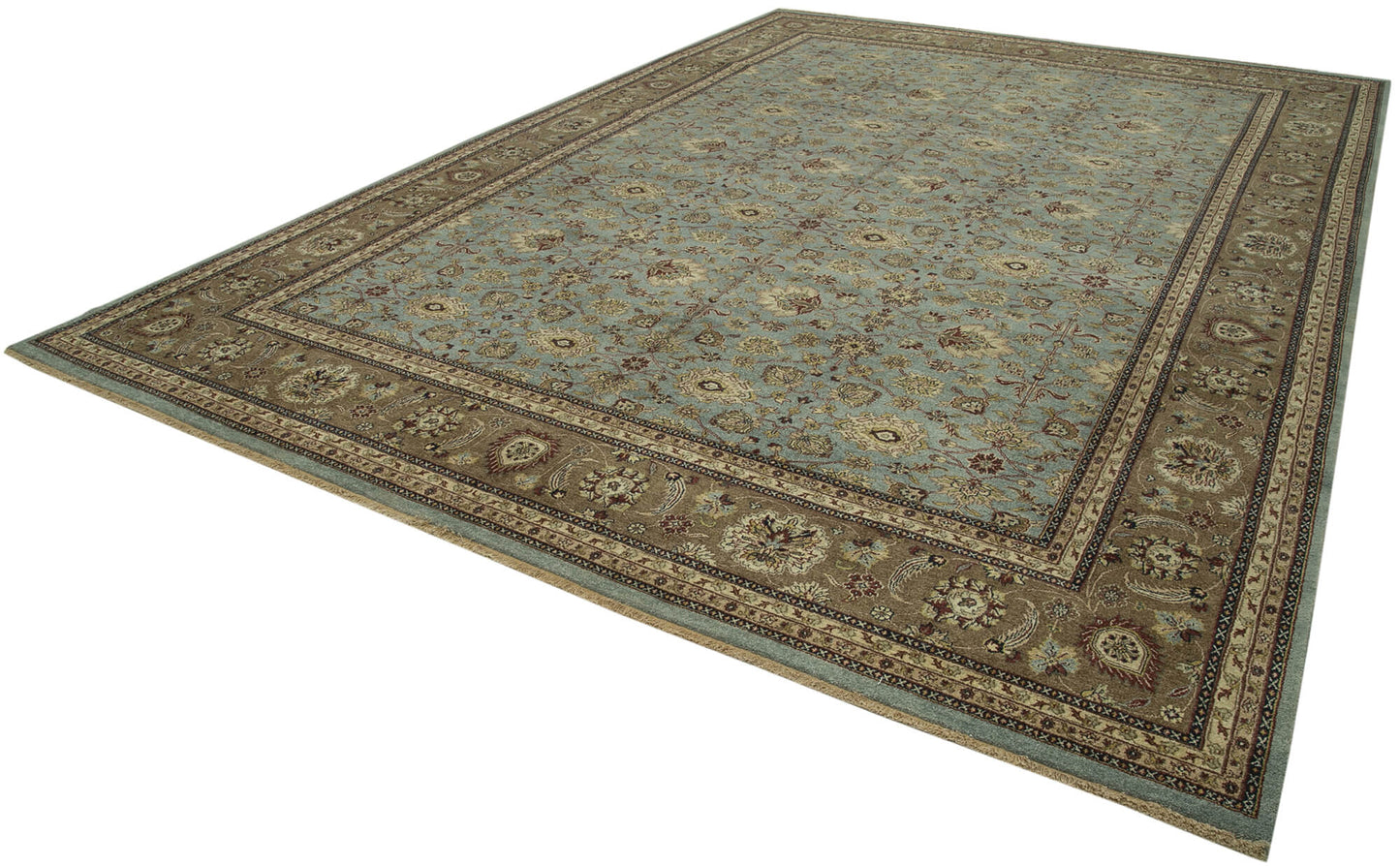 11x15 Brown Oushak Rug - 36015