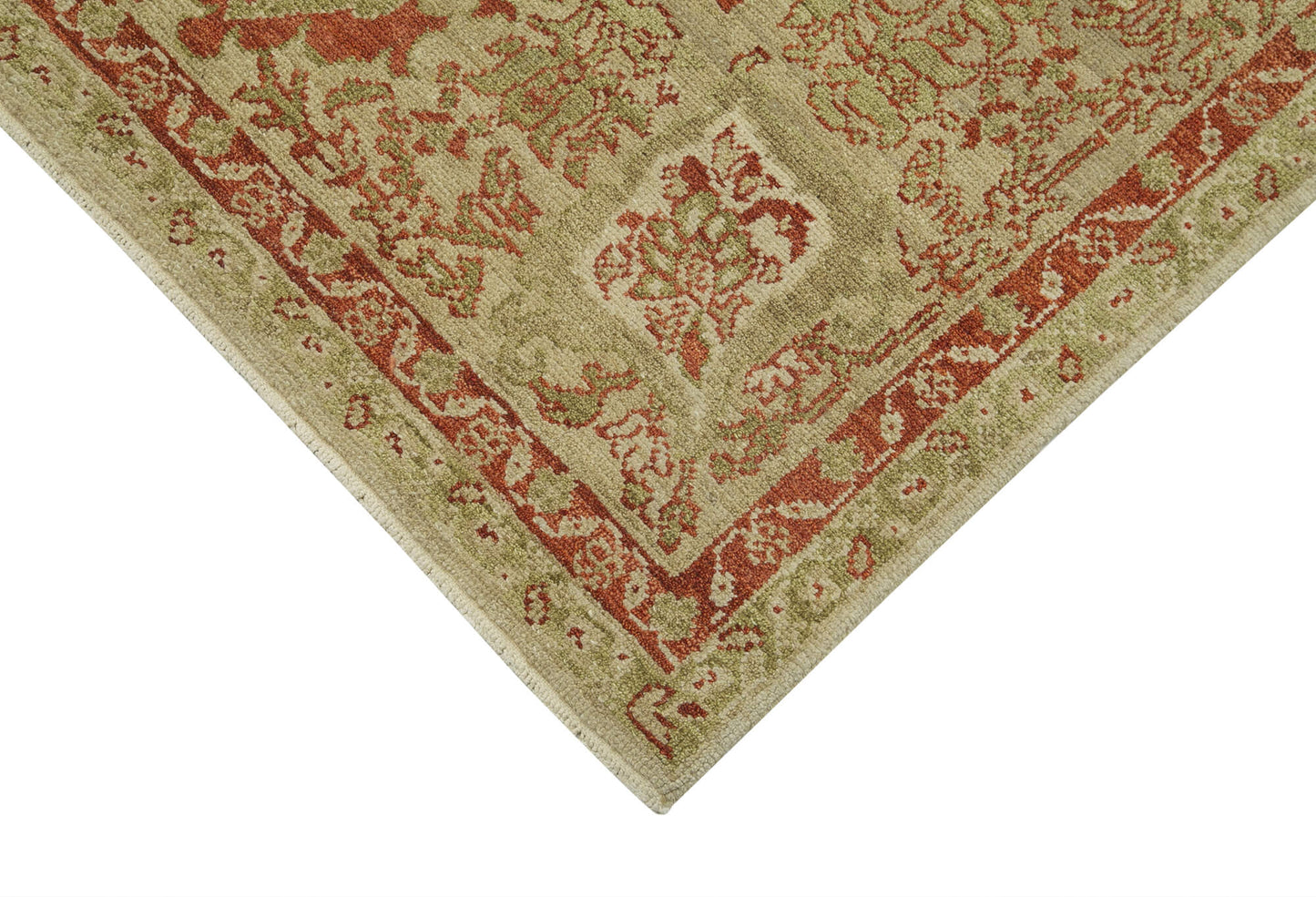 12x18 Beige Oushak Rug - 36016