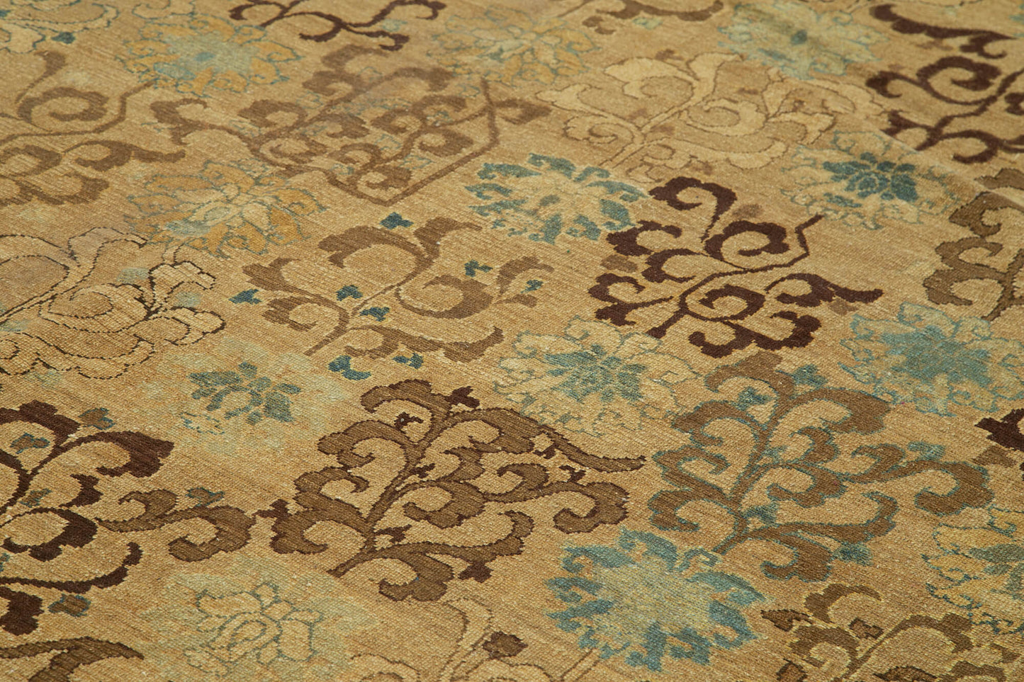 12x16 Beige Oushak Rug - 36019