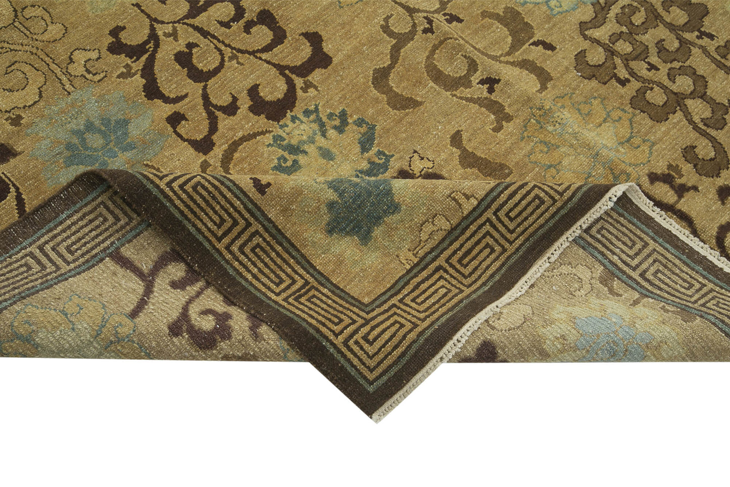 12x16 Beige Oushak Rug - 36019