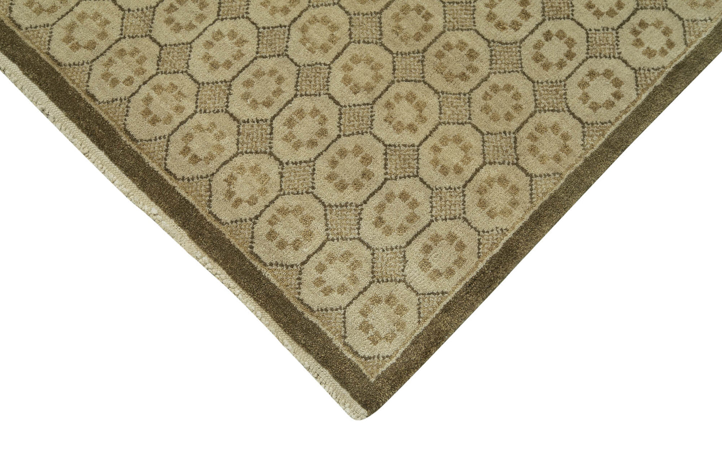 12x19 Beige Oushak Rug - 36020