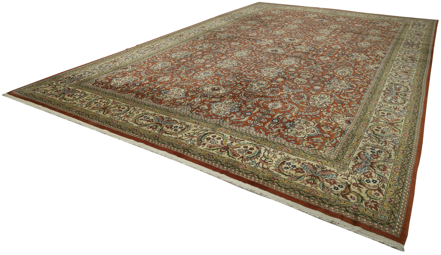 13x20 Red Oushak Rug - 36025