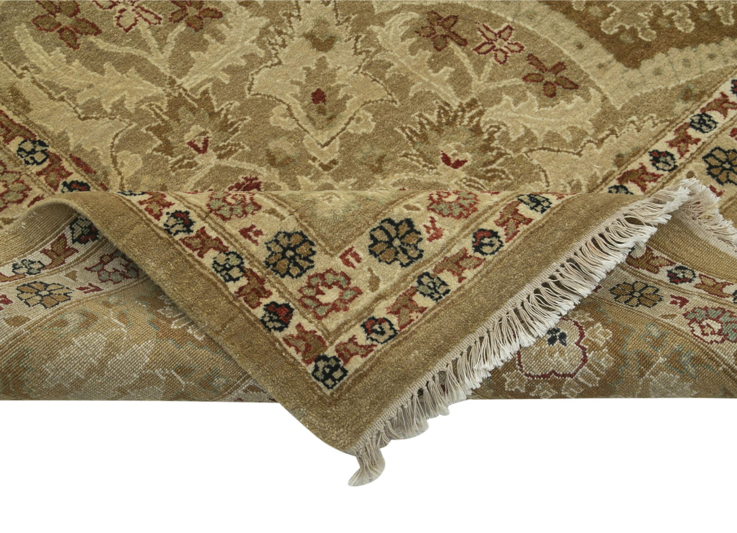 11x18 Beige Oushak Rug - 36026